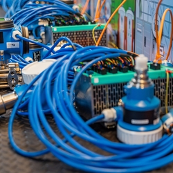 Configuration du test de charge Ethernet-APL chez Endress+Hauser à Reinach, en Suisse, avec plus de 240 appareils.