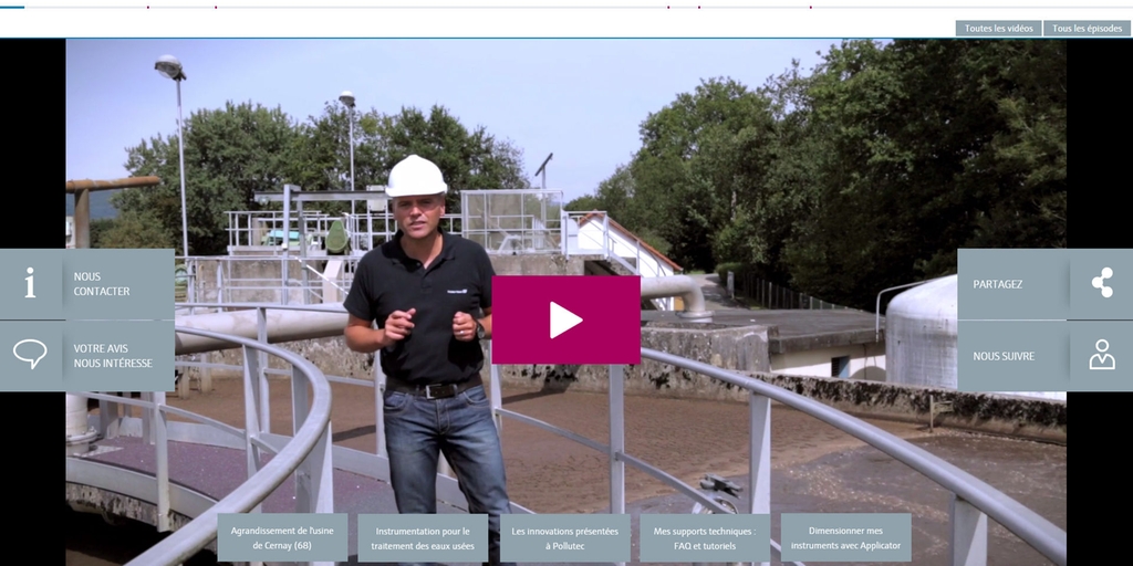 La première WebTV pour les eaux usées est en ligne ! La première WebTV pour les eaux usées est en ligne !