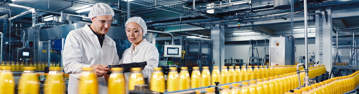 Employé dans une usine agroalimentaire