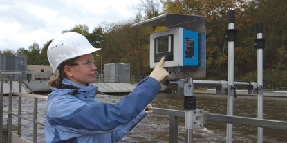 Le bassin d’aération constitue le cœur de la station d’épuration biologique