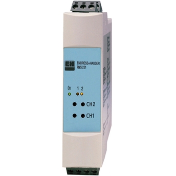 Alimentation de transmetteur RNS221 pour rail profilé. Alimentation pour deux capteurs ou transmetteurs 2 fils Alimentation de transmetteur RNS221 pour rail profilé. Alimentation pour deux capteurs ou transmetteurs 2 fils
