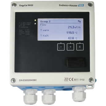 EngyCal RH33: enregistrer et calculer la quantité de chaleur/froid de l'eau, de mélanges eau/glyco, d'autres liquides selon EN1434