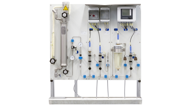 Systèmes d'analyse de la vapeur et de l'eau d'Endress+Hauser