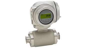 Electromagnetic flowmeter Proline Promag H 300 for the food & beverages and life sciences industries