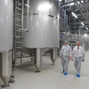 Site de production pour la séparation du lait et du lactosérum