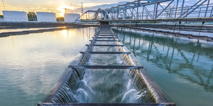 Installation du secteur de l'eau / des eaux usées avec une solution Endress+Hauser