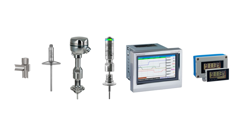 A complete industry offering: innovative temperature instruments, system products, services