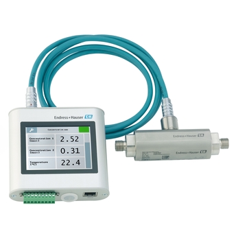 Photo de l'appareil de mesure de concentration Teqwave F pour l'analyse précise de liquides en temps réel dans les conduites