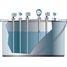 Graphique d'un réservoir de stockage de GNL avec instrumentation de jaugeage de cuves