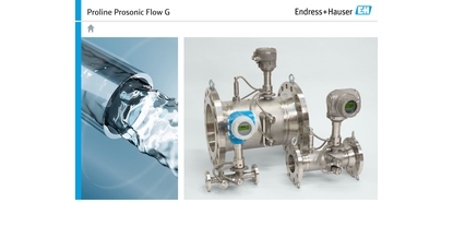 eBook - Proline Prosonic Flow G 300 et Prosonic Flow G 500 : il redéfinit la mesure des gaz de process