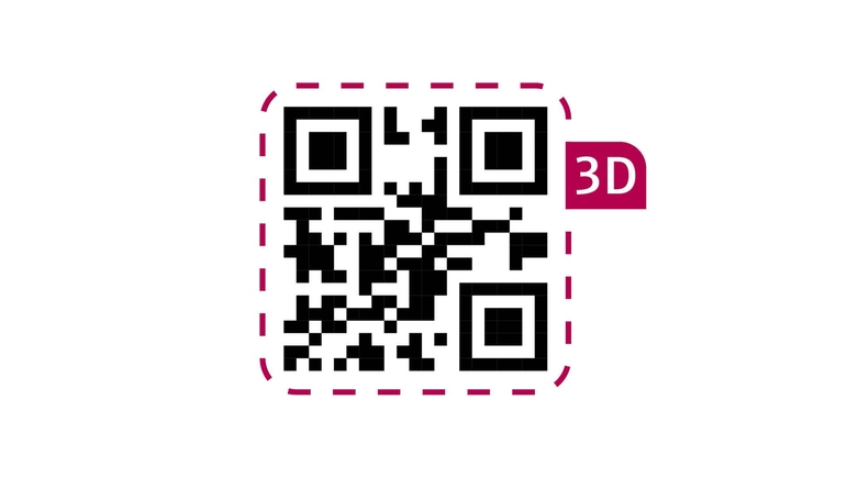 QR code 3D pour Prosonic Flow G