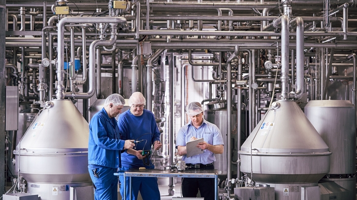 Services d'étalonnage fiables chez Milchwerke Schwaben
