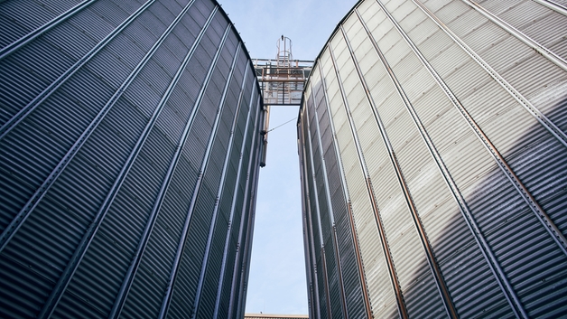 Raw material seed silos