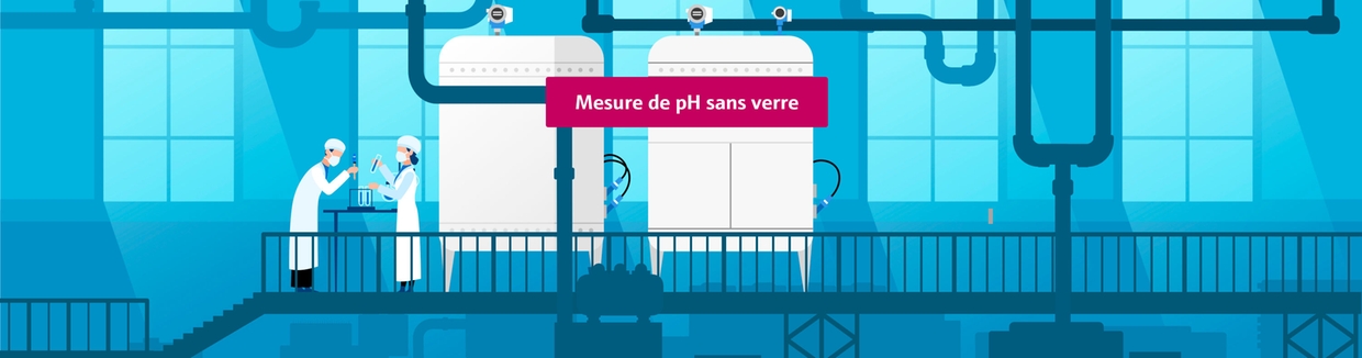 Capteur de pH sans verre : enfin une mesure en ligne !