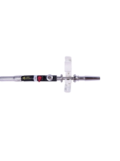 Photo système optique Raman à usage unique connecté à une sonde Rxn-10 avec raccord jetable ouvert