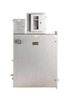 Photo analyseur de gaz SS2100 TDLAS avec boîtier électronique, panneau d'affichage encastré, vue de face