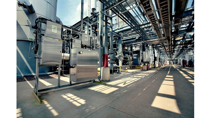SS2100 installé dans une usine à gaz