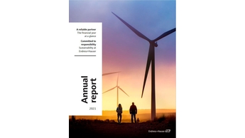 Cover of annual report 2021