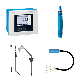 point de mesure du pH pour les fluides abrasifs et les solutions de cyanuration dans le secteur minier, des métaux et minéraux