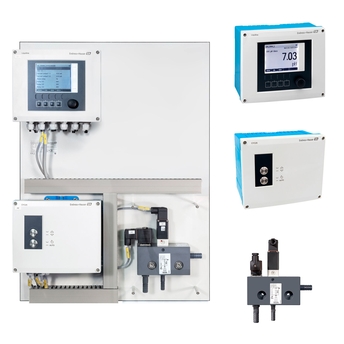 Ensemble pour la solution de nettoyage automatique Liquiline Control CDC30, version 24 VDC Liquiline Control CDC30, version 24 VDC