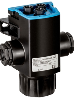 Flowfit CPA25 assembly with three Pg 13.5 sensor slots.